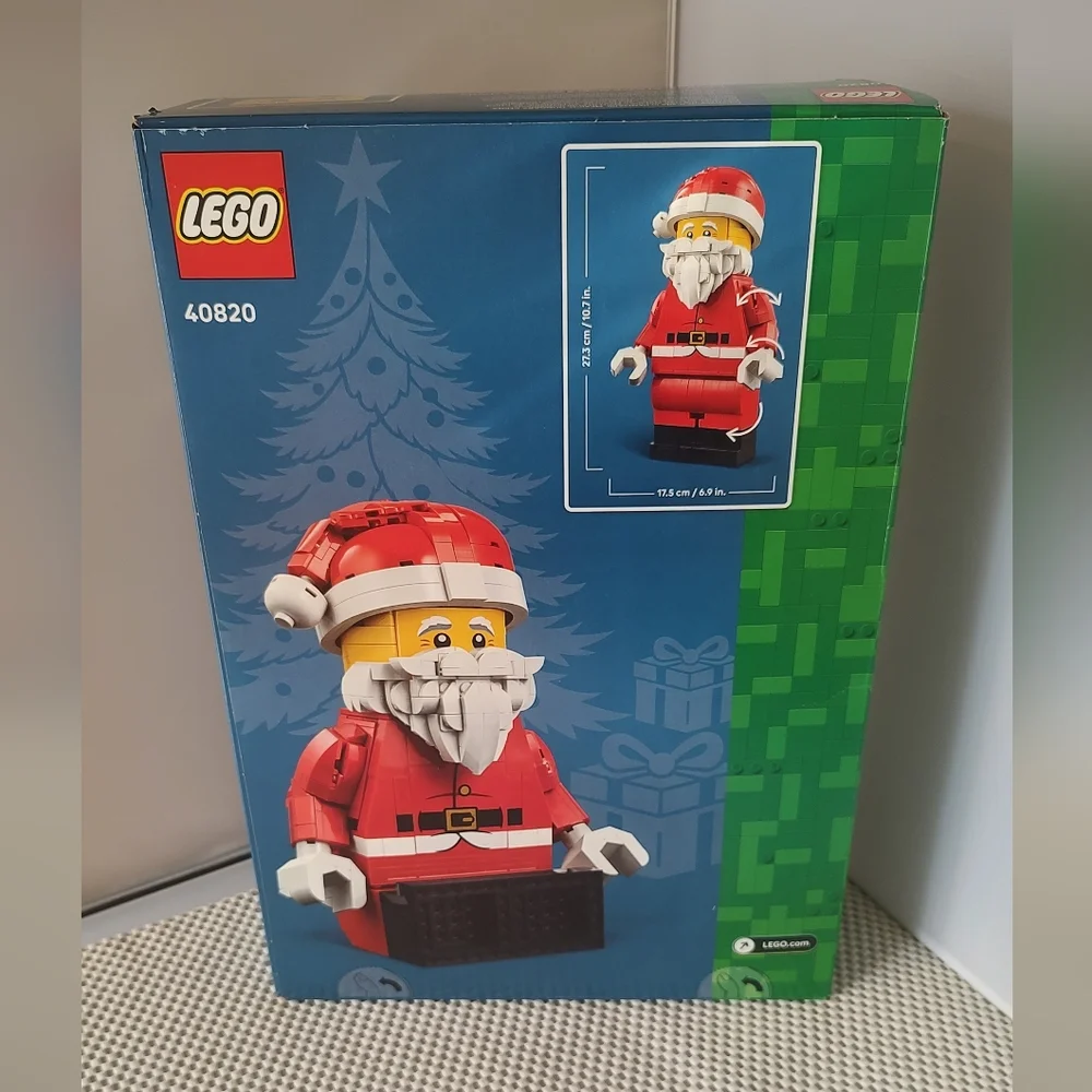 Lego 40820 Up-Scaled Santa Minifigure NWT Building Toy Set